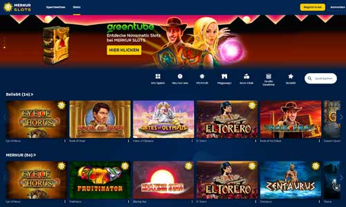 Merkur Slots Screenshot